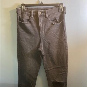American Eagle Outfitters Black Next Level Stretch Jeans